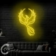 thumbnail image 2 of C-CRAFT Firebird Eagle Neon Led Light Up 25 inch for Home Bar Bedroom Wall Decor, 2 of 5