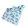 thumbnail image 1 of Manta cálida para mascotas, lindo estampado de vaca, forro polar suave, cómoda manta mullida para perros, gatos, otoño e invierno, azul, estampado de vaca S, 1 of 5