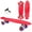 Red, variant on Skateboard Cruiser Complete - 27 inch Skateboards with LED Light Up Wheels with All-in-one T-Tool for Beginners