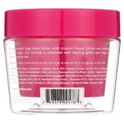 Eco Styler Edge Style Glitter Gel with Unicorn Flower Extract 8 oz., Unisex, Moisturizing