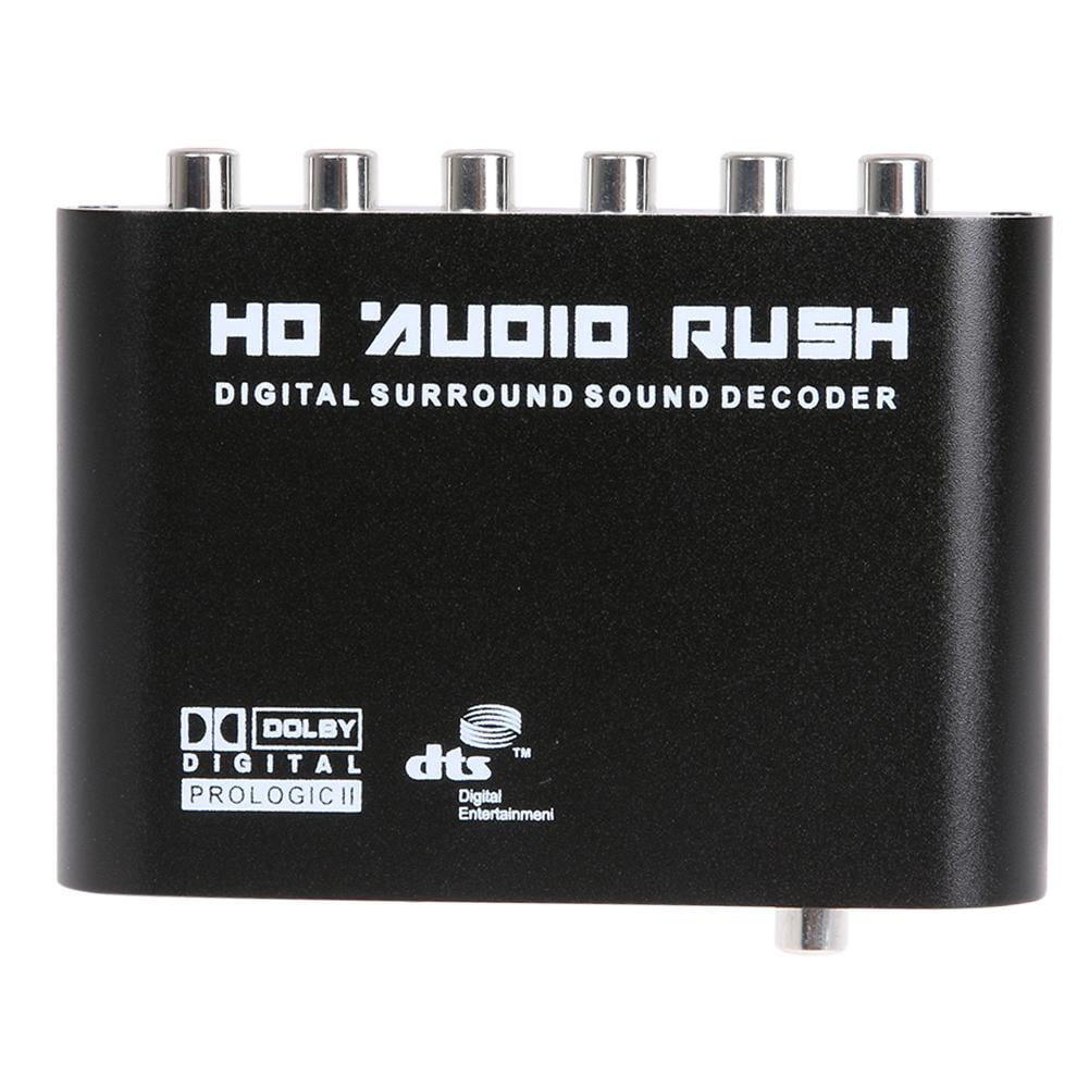 FTjfrsbc SPDIF Coaxial DTS AC3 5.1 CH Audio DTS/AC3 to 5.1 Analog Decoder Converter