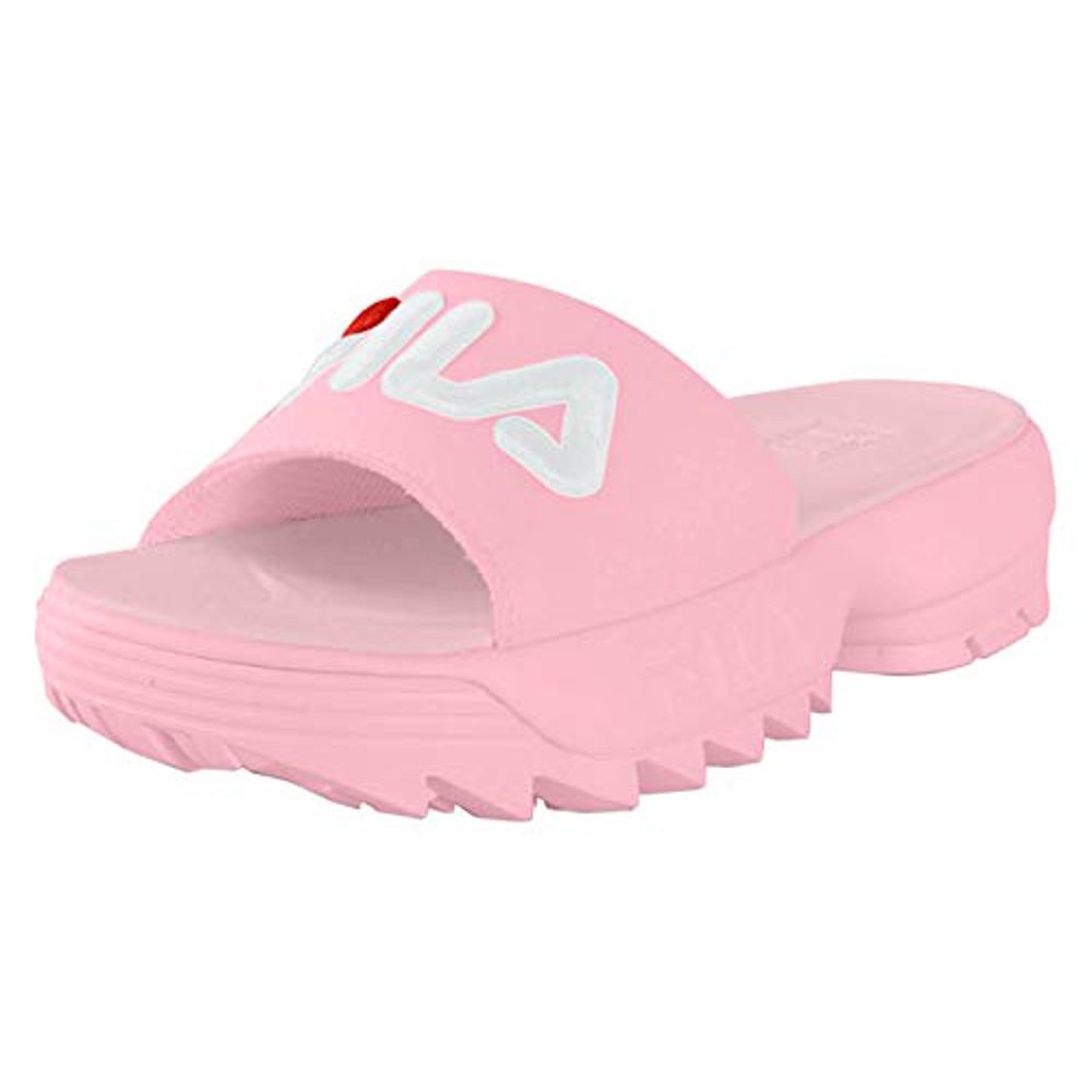 fila pink slides
