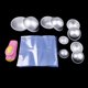 thumbnail image 2 of Molde de Bombas de Baño Semicirculares de Aluminio de 5 Juegos con 1 Tapadora Y Bolsa de Envoltura de 200 Piezas DIY Jabones Caseros, Velas Y Molde Pa Baoblaze Molde de bombas de baño, 2 of 8
