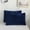 Navy Blue, variant on XeGe 2 Pack Soft Fluffy Faux Fur Pillow Cases, Plush Fuzzy Pillow Shams Pillowcases, Shaggy Furry Velvet Decorative Long Pillow Covers for Bed Sofa Couch, Zipper Closure, Standard Size, Black