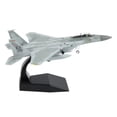 thumbnail image 3 of Aviones Fundidos a PresióN Escala 1/100 F15 Eagle Modelo de la Marina para ColeccióN Regalo DecoracióN Sala Estar del Hogar, 3 of 5
