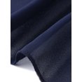 thumbnail image 5 of INSPIRE CHIC Shrugs for Women's Ruffle Short Sleeve Open Front Bolero Summer Cropped Cardigan for Dress L Dark Blue, 5 of 6