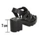 thumbnail image 3 of Sandalias Ozono Negro Para Mujer [ozo2926] negro 24 MX, 3 of 10