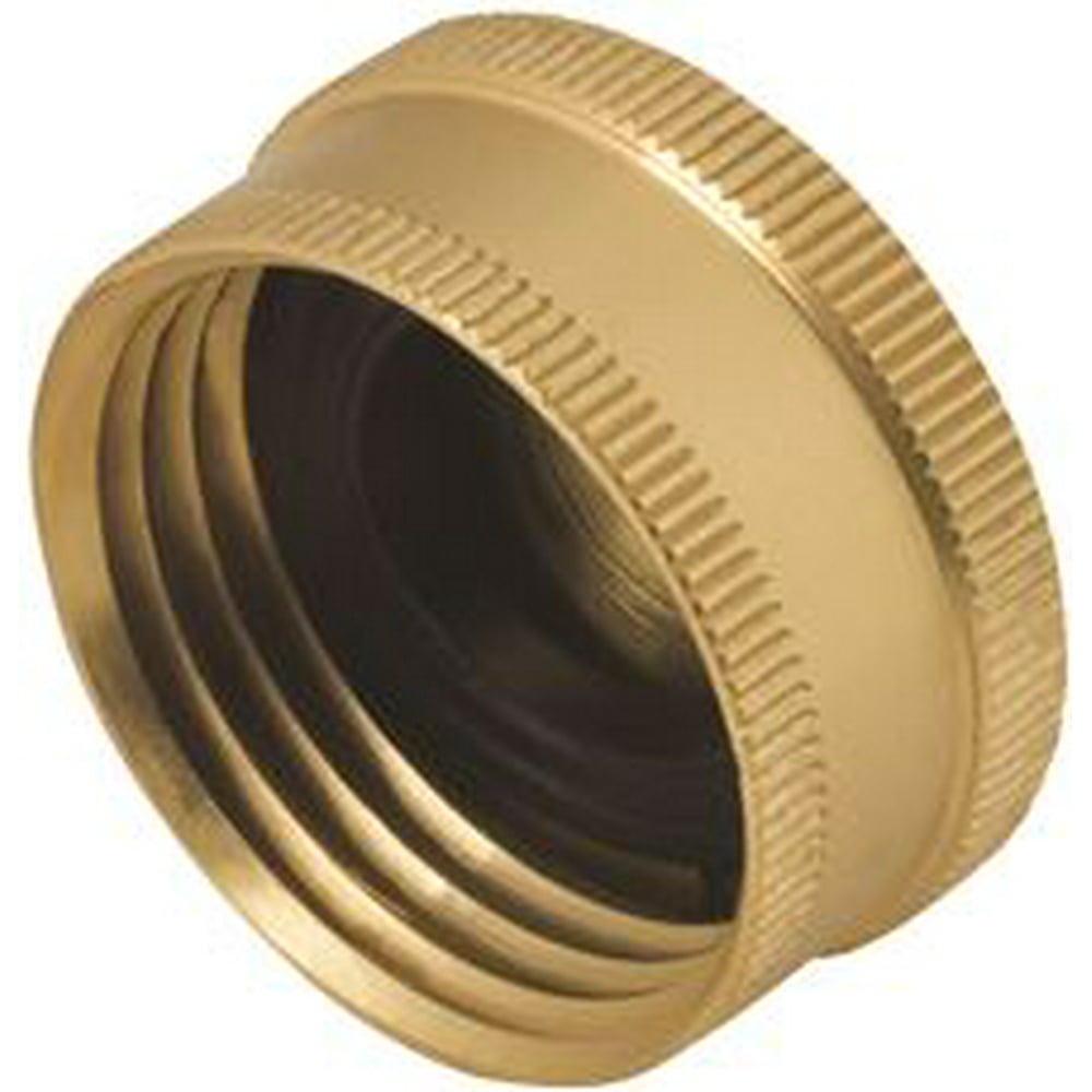 ALUMINUM GARDEN HOSE END CAP