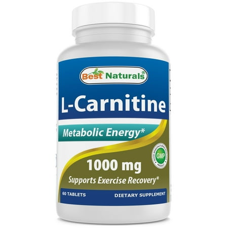 Best Naturals L-Carnitine 1000mg 60 Tablets (Best Exercises For Weight Loss Male)