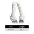 thumbnail image 6 of Lolita Leggings For Women Sweet White Lace Mid Length For Women✨s Socks L8T, 6 of 8
