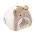 thumbnail image 4 of Tienda de campaña para casa de muñecas, mini tienda compacta y cómoda, cama de peluche para figuras, accesorios de muebles para casa de muñecas para marrón, 4 of 10