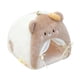 thumbnail image 4 of Tienda de campaña para casa de muñecas, mini tienda compacta y cómoda, cama de peluche para figuras, accesorios de muebles para casa de muñecas para marrón, 4 of 10
