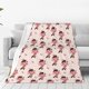 thumbnail image 1 of Balery Dachshund Dog Heart Manta de Felpa Suave y Acogedora – Cobija de Franela Aterciopelada para Cama, Lavable y Cálida para Sofá, Mascotas, Transpirable-50"x40", 1 of 7
