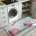 thumbnail image 3 of Pioneer Flower Floral Print Pattern Kitchen Rug Mat,Kitchen Runner Rugs Non Skid Washable,Decorative Kitchen Floor Mats for Kitchen,Sink,Laundry,17"x47.2", 3 of 7