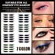 thumbnail image 4 of Pegatinas Para Párpados Eyelid Line Stick Cinta autoadhesiva reutilizable Cat Eye Makeup Supply Negro, 4 of 5
