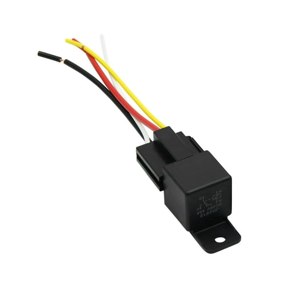 Waterproof DC 48V 40A SPST Automotive Car Relay 4 Pin 4 Wires w/ Harness Socket