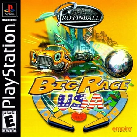Pro Pinball Big Race USA- Playstation PS1 (Best Ps1 Horror Games)