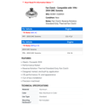 thumbnail image 2 of Fan Clutch - Compatible with 1996 - 2004 GMC Sonoma 1997 1998 1999 2000 2001 2002 2003, 2 of 2