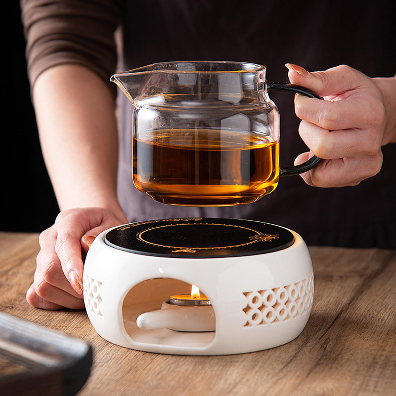 Candle Heating Teaware Base Holder Decorative Practical Teapot