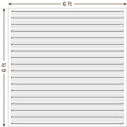 Mugshot Photo Booth Backdrop Banner - 6x6ft, Wide Enough for Everyone, Accurate Measurements for Bachelorette Party, Girls Night Out, Height Charts