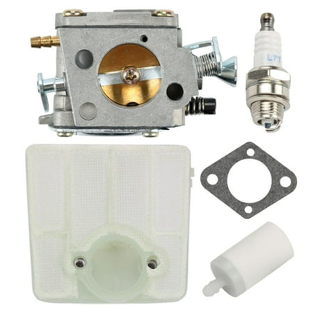 28 Kit - HIPA Carburetor For Husqvarna 61 66 181 266 281 288 Chainsaw Tillotson HS-254B Carbuetor Air filter Tune Up kit Replace 503 28 03-16 501807105