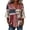 Z1-Red, variant on CHENge 4th of July Patriotic T-Shirts for Womens 3/4 Ruffle Sleeve V Neck Button Tunic Tops USA Flag Floral Independence Day Dressy Casual Flowy Tees,L