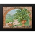 thumbnail image 2 of Kruskamp, Janet 14x12 Black Modern Framed Museum Art Print Titled - Key to Yesterday, 2 of 5