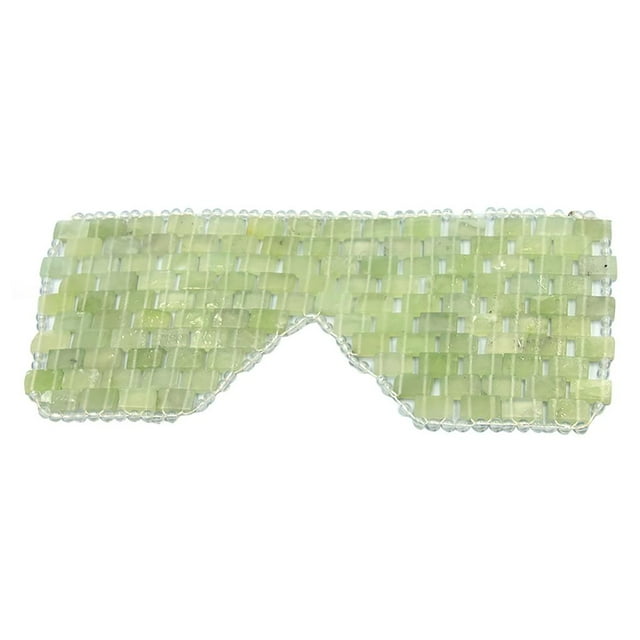 Máscaras para dormir de jade refrescantes, calientes o frías Máscaras para los ojos para relajarse Eliminar arrugas gran estilo de línea cerrada