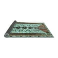 thumbnail image 2 of Ahgly Company Indoor Rectangle Persian Light Blue Traditional Area Rugs, 2' x 4', 2 of 4
