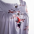 thumbnail image 4 of Women Short Sleeve Loose T Shirts Fashion Ladies Summer Casual Blouse Tops Shirt, 4 of 6