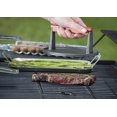 thumbnail image 4 of Steak Weight TableCraft, hierro fundido revestido para barbacoa, 18 cm con mango de madera, 4 of 7
