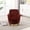Red, variant on Comfy Velvet Armchair - Swivel Function, High Sponge Cushion For Bedroom (brownish Red Chair Deep Seat, Ergonomic Back Support