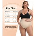 thumbnail image 5 of MISS MOLY 3 Pack Maternity Underwear for Women Over Bump Seamless Maternity High Waist Support Panties, 5 of 5