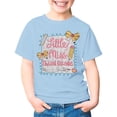 thumbnail image 3 of HCYSFG Girls Back To School Top Short Sleeve Third Grade Graphic Print Crew Neck T Shirt Classroom Wear Student Tee, 3 of 7