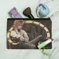 thumbnail image 2 of Goblin King Jareth From The Labyrinth Sitting On Throne David Bowie Makeup Cosmetic Bag Organizer Pouch, 2 of 5