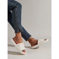thumbnail image 3 of Ladies' Fashionable Solid Color Light Pink Minimalist Slippers, 3 of 4