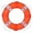 Orange 20INCH, variant on 20 Inch / 50cm Pool Safety Life Preserver Throw Ring Buoy- Swim Foam Rings for Swimming Pool Wall Decoration
