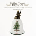 thumbnail image 3 of Spode Christmas Tree Santa Bell Ornament, 3 of 7