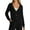 Black, variant on Wang6 Women Lightweight Cropped Cardigans Sweaters Trendy Long Sleeve Button Cable Knit Sweater Fall V Neck Knitted Outwear Tops White One Size