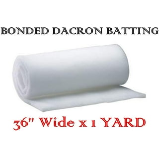 5 oz Bonded Dacron Upholstery Grade Polyester Batting 48 Inch Wide (10