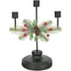 thumbnail image 1 of KAKOWELY Candelabro de Navidad, candelabro, candelabro, centro de mesa para velas de Navidad, 1 of 5