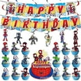 thumbnail image 2 of Spidey And His Amazing Friends Birthday Party Decoration Spiderman Theme Tableware Cup Plate Spidey Balloon Supplies For Kids-week, 2 of 4