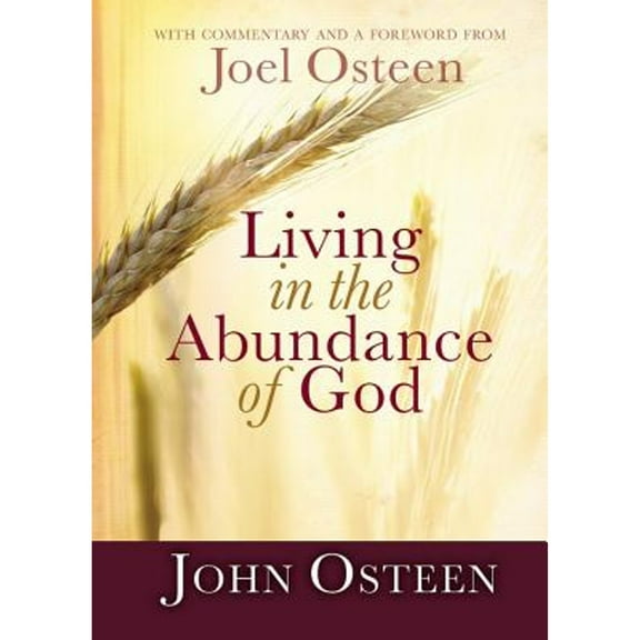 Pre-Owned Living in the Abundance of God (Hardcover 9780892968855) by Joel Osteen