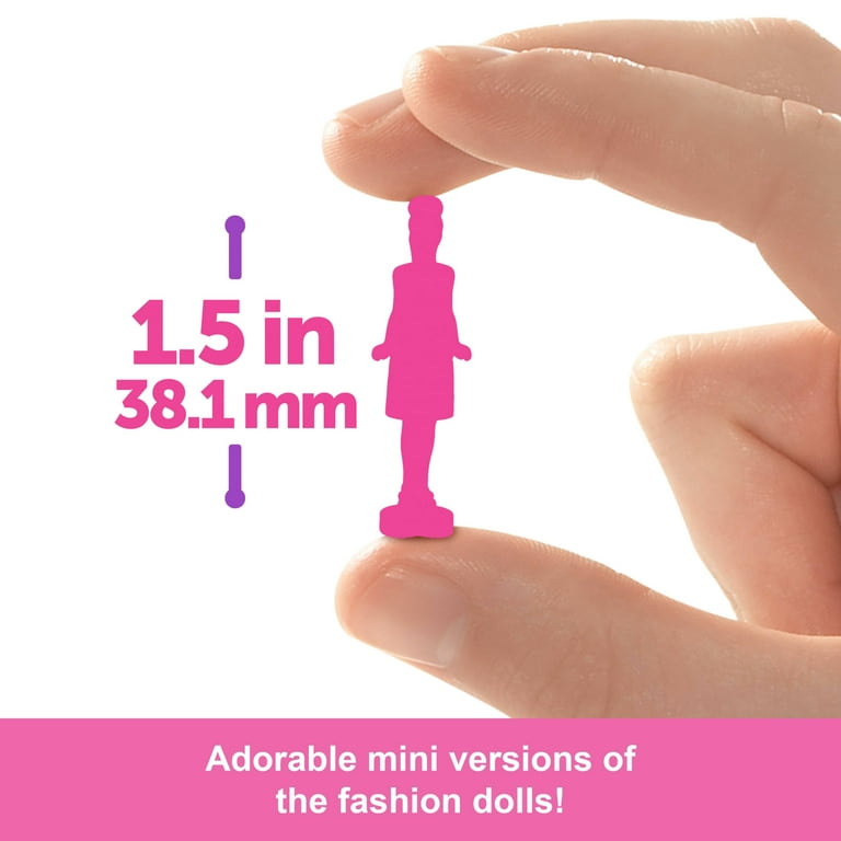 Barbie BarbieLand Dolls - 1.5-inch Dolls in Nail Polish Container