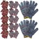 thumbnail image 5 of 12 pares de guantes de jardinería no deslizantes Guantes de trabajo de jardín Guantes de trabajo de jardín de nylon Color aleatorio, 5 of 6