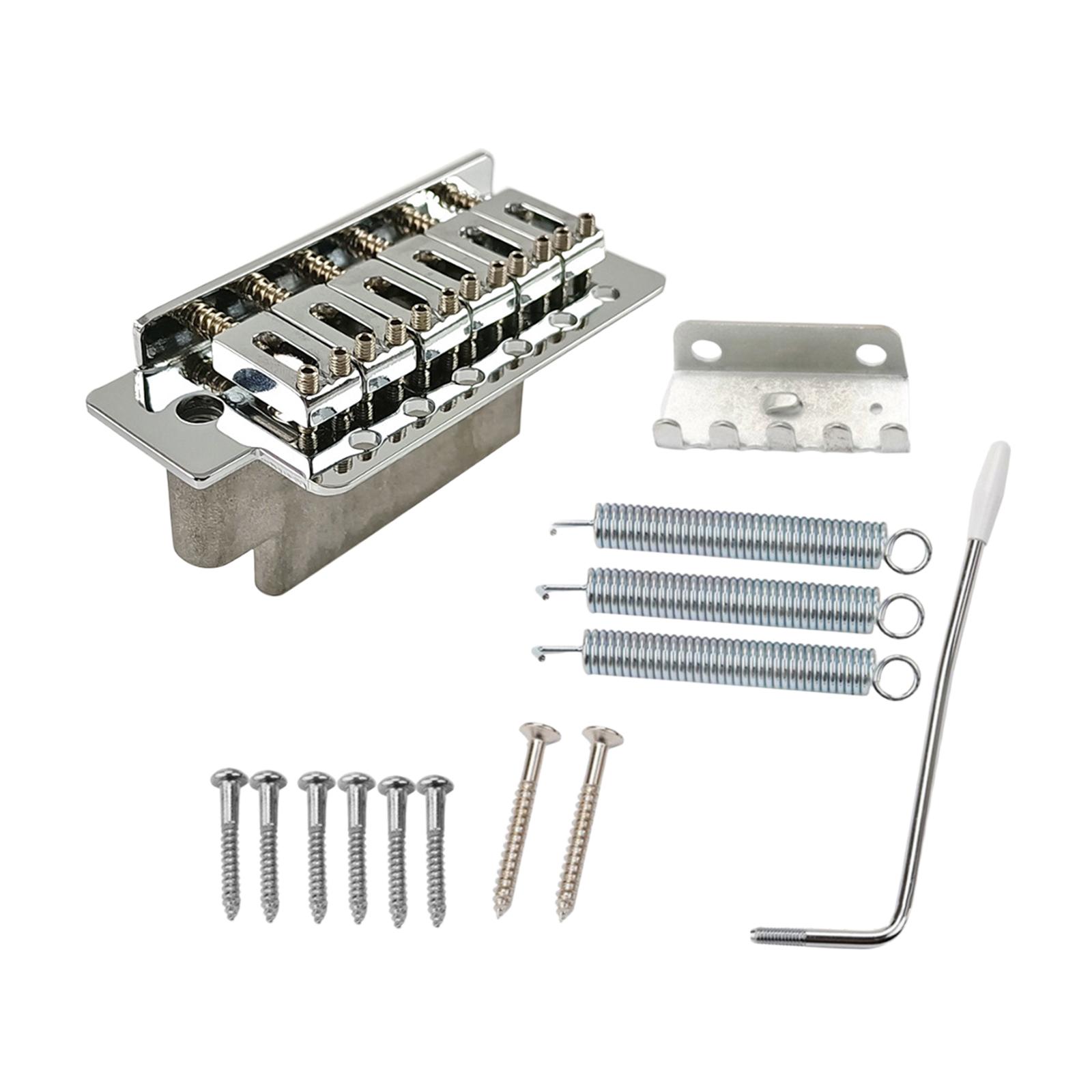 Single Rocking Bridge Tremolo System Spring Stabilizer Complete with Mounting Screws for Guitar Upgrades