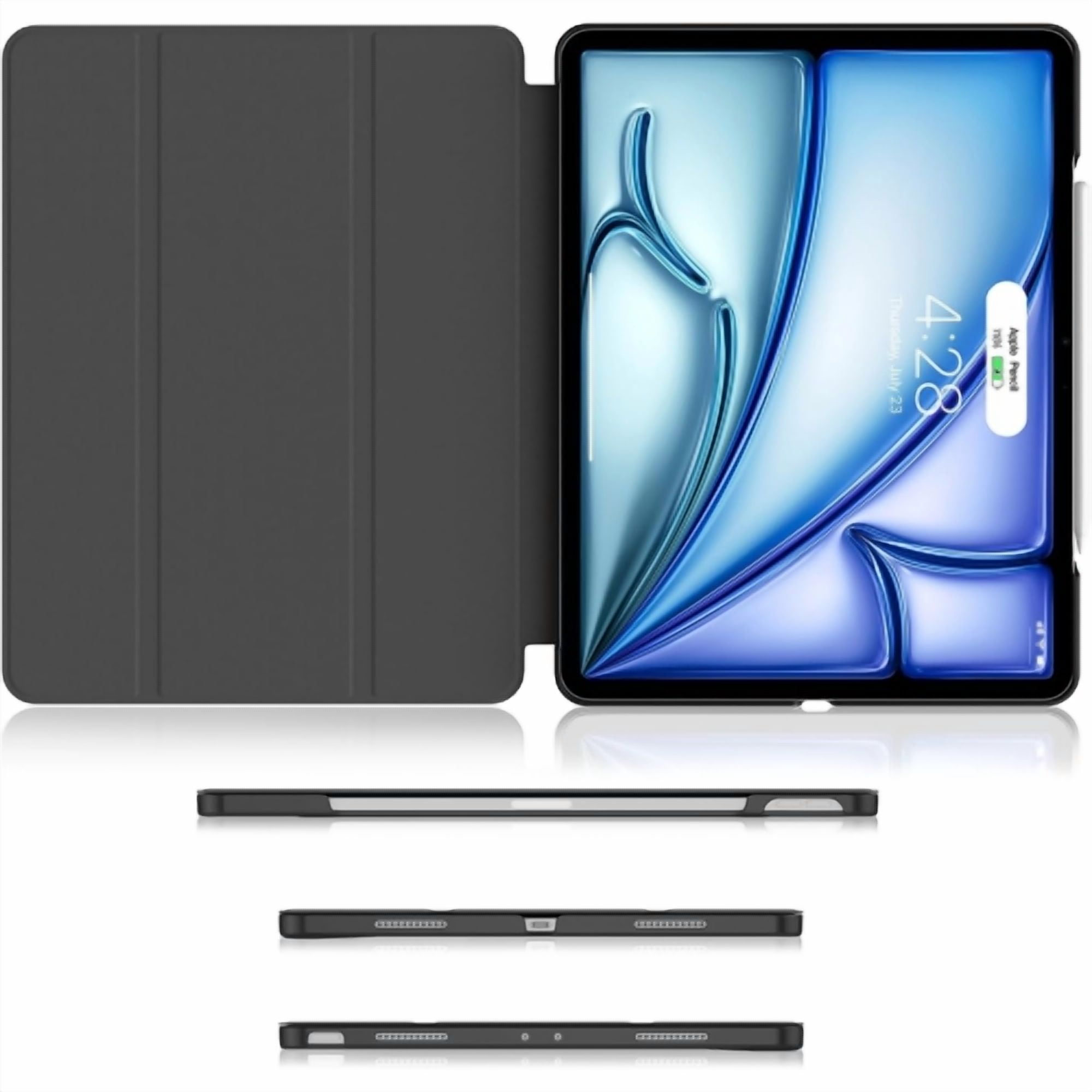 For iPad Air 13 Inch M2 Case 2024 / iPad Pro 12.9 Inch Case 6th