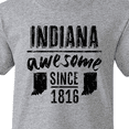 thumbnail image 4 of Inktastic Indiana Awesome Since 1816 Youth T-Shirt, 4 of 5