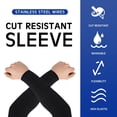 thumbnail image 2 of 2 pares de protectores de brazos Geyoga con mangas resistentes a cortes, 2 of 6