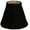 Black/Gold, variant on Royal Designs, Inc. Pleated Empire Chandelier Shade CS-112WH, White, 3 x 6 x 4.25